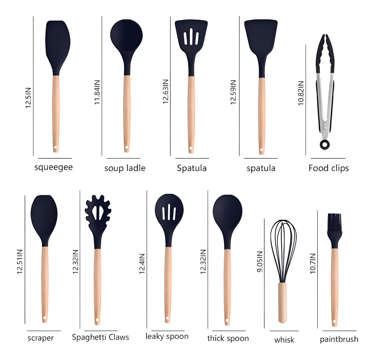 Kit 19 Utensílios De Cozinha rosa Em Silicone E Aço Inox Com Facas, Tesoura, Tábua E Porta Utensílios Resistentes Ao Calor Ideal Para Panelas Antiaderentes Design Moderno E Funcional Ponte Lar