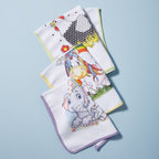 Pano De Prato Atacado Vies Estampado Kit Com 10 Peças