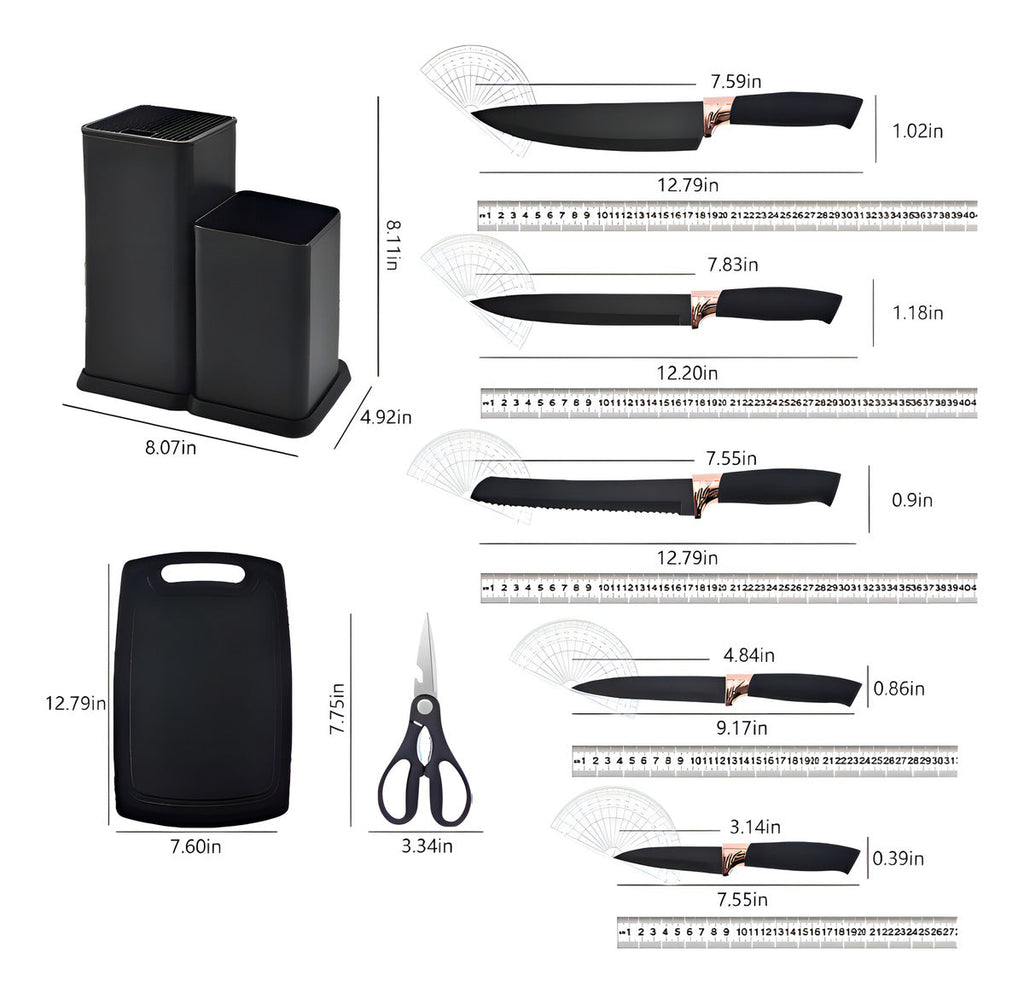 Kit 19 Utensílios De Cozinha rosa Em Silicone E Aço Inox Com Facas, Tesoura, Tábua E Porta Utensílios Resistentes Ao Calor Ideal Para Panelas Antiaderentes Design Moderno E Funcional Ponte Lar