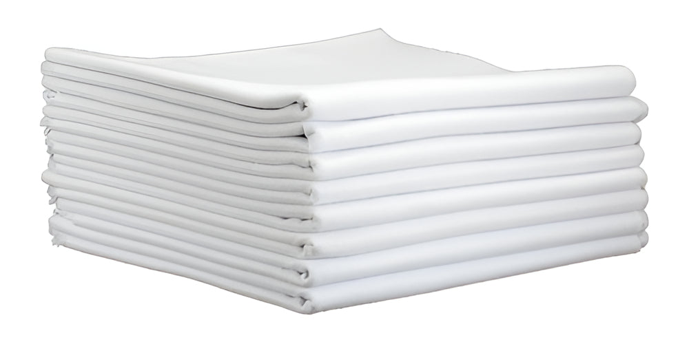 Kit 10 Pano De Prato Liso Branco Cozinha Pintar H Carvalho