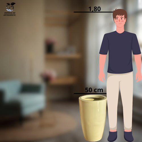 Vaso Planta Decoração Luxo Jardim E Interior Vietnamita P