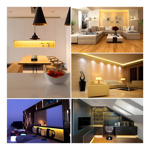 Mangueira Led 5050 Chata 15m Branco Quente Sancas 14,4w/m